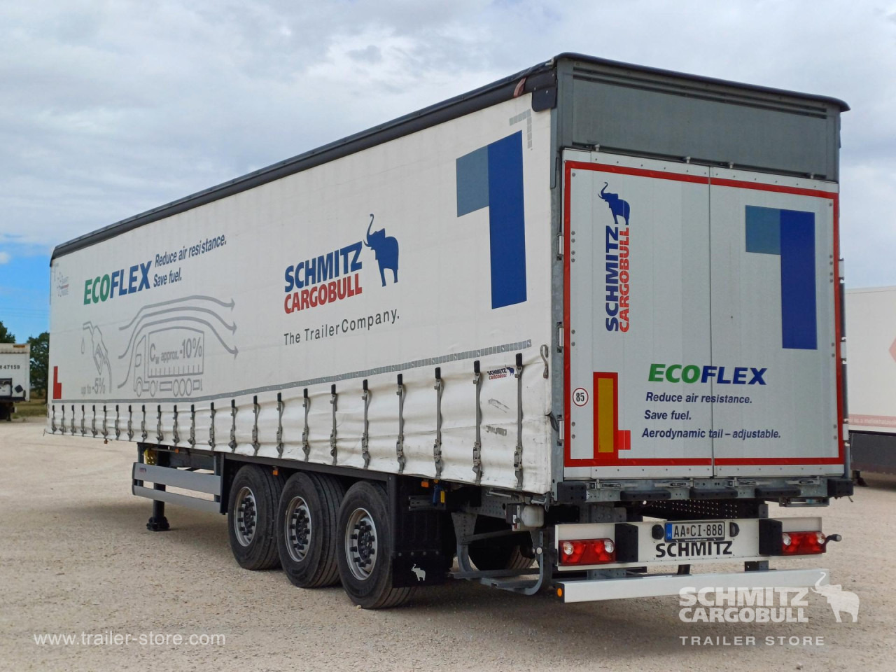 SCHMITZ Curtainsider Standard - סמיטריילר עם וילונות צד: תמונה 2 SCHMITZ Curtainsider Standard - סמיטריילר עם וילונות צד: תמונה 2