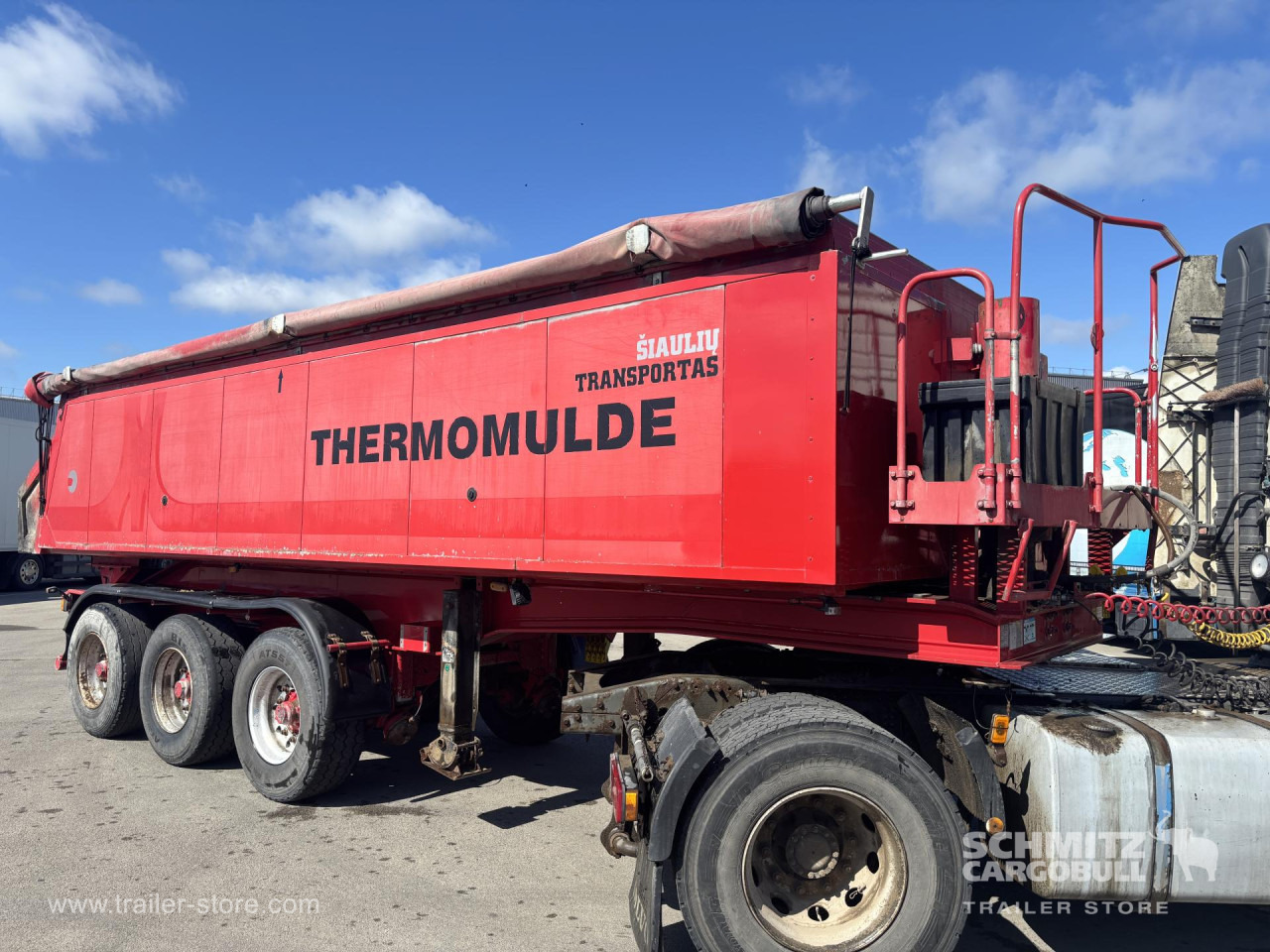 MEIERLING Tipper Alu-square sided body 23m³ - סמיטריילר עם מזהיר: תמונה 1 MEIERLING Tipper Alu-square sided body 23m³ - סמיטריילר עם מזהיר: תמונה 1