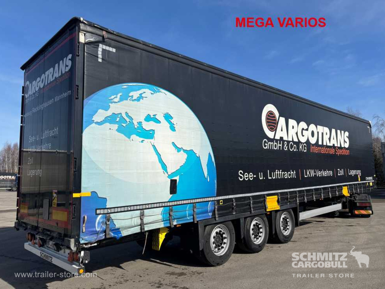 SCHMITZ Curtainsider Mega - סמיטריילר עם וילונות צד: תמונה 1 SCHMITZ Curtainsider Mega - סמיטריילר עם וילונות צד: תמונה 1