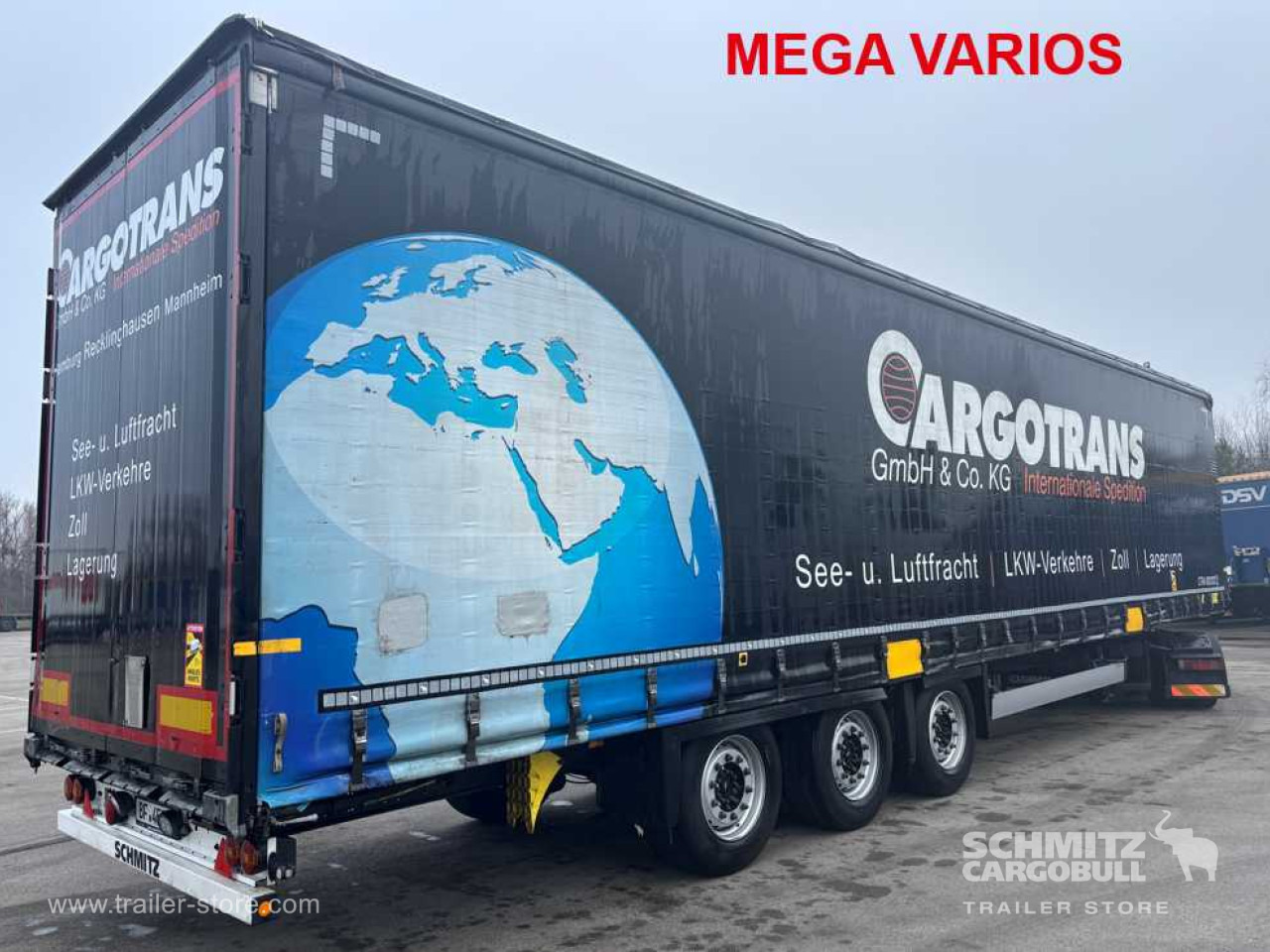 SCHMITZ Curtainsider Mega - סמיטריילר עם וילונות צד: תמונה 1 SCHMITZ Curtainsider Mega - סמיטריילר עם וילונות צד: תמונה 1
