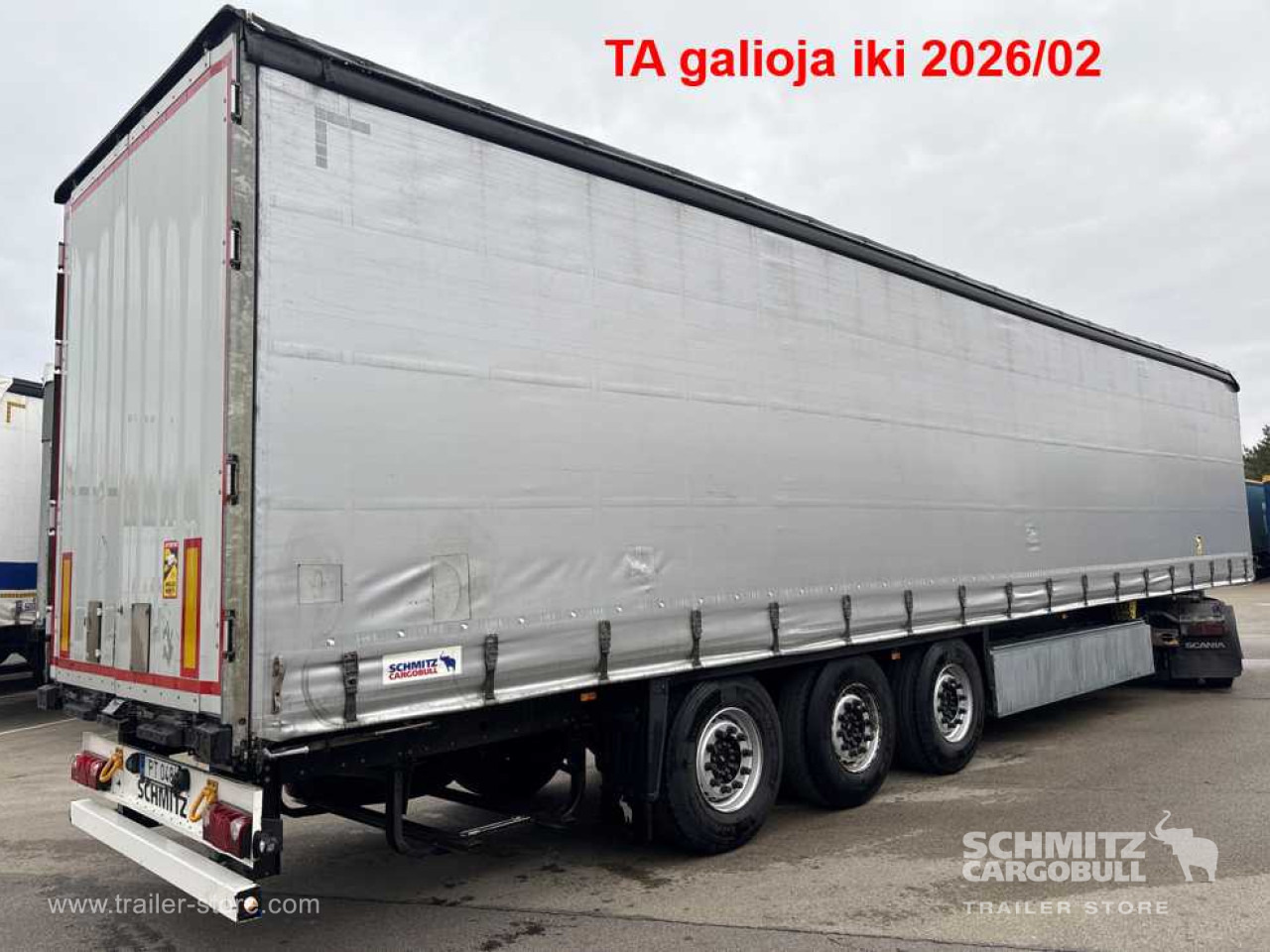 SCHMITZ Curtainsider Standard - סמיטריילר עם וילונות צד: תמונה 1 SCHMITZ Curtainsider Standard - סמיטריילר עם וילונות צד: תמונה 1