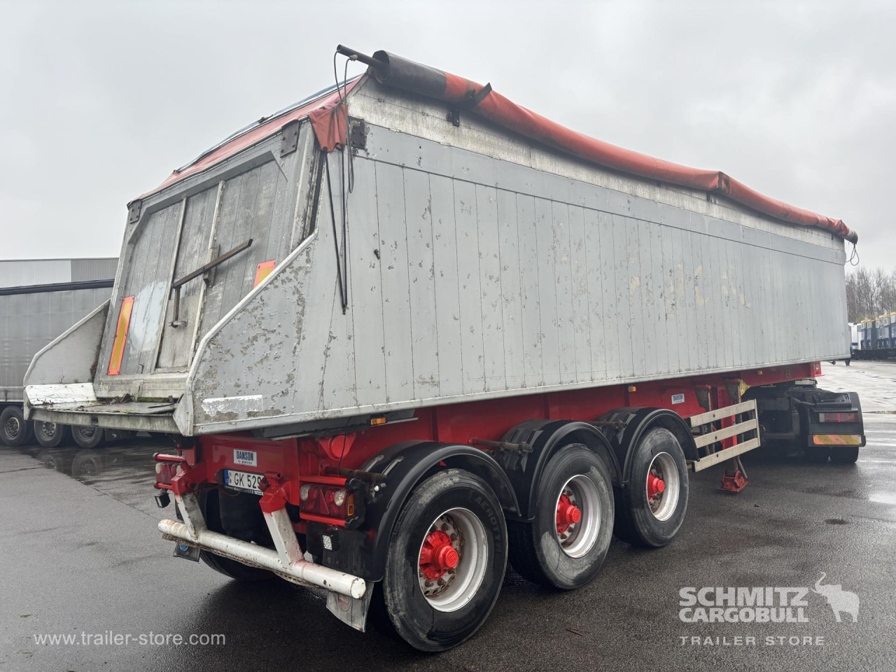 Tipper Alu-square sided body 40m³ - סמיטריילר עם מזהיר: תמונה 5 Tipper Alu-square sided body 40m³ - סמיטריילר עם מזהיר: תמונה 5