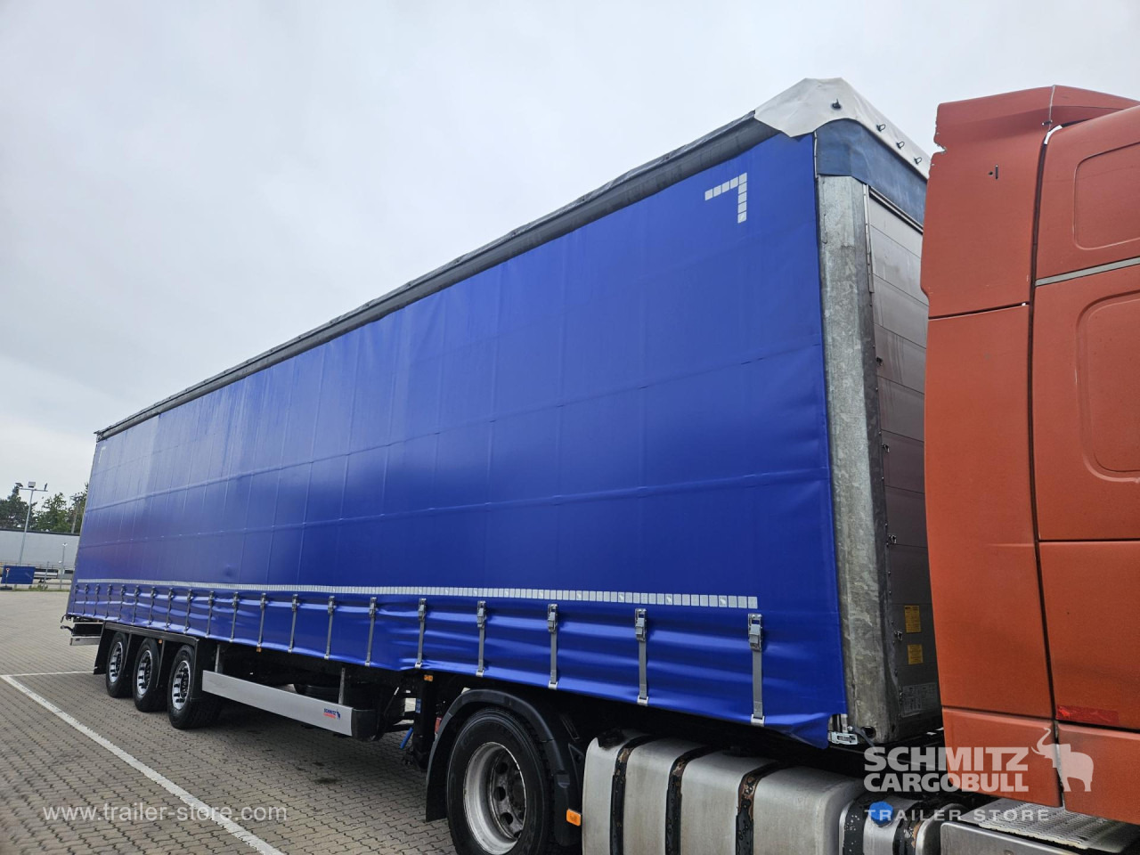 SCHMITZ Curtainsider Mega - סמיטריילר עם וילונות צד: תמונה 5 SCHMITZ Curtainsider Mega - סמיטריילר עם וילונות צד: תמונה 5