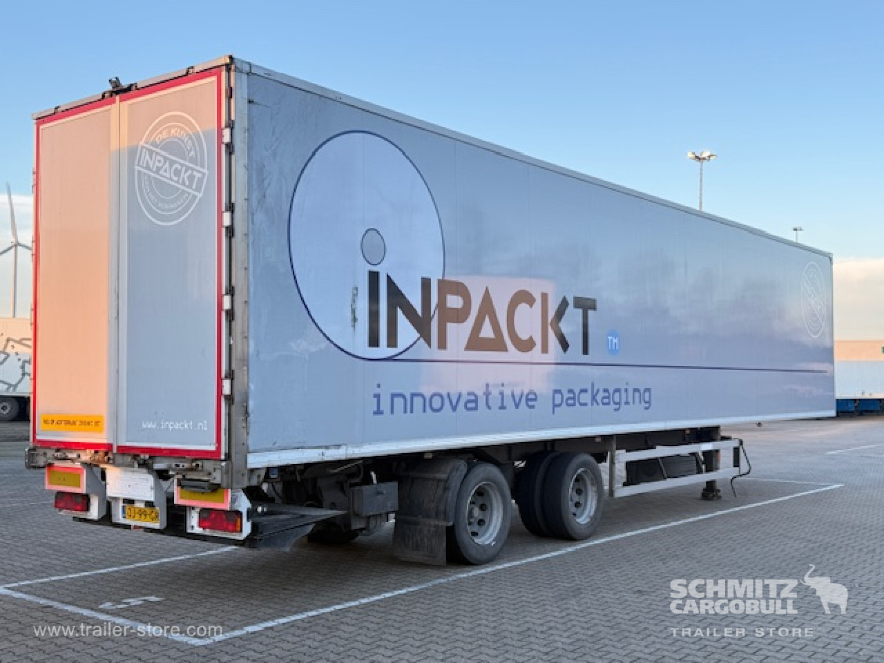 GROENEWEGEN Oplegger Kasten Standard Taillift - סמיטריילר בתיבה סגורה: תמונה 1 GROENEWEGEN Oplegger Kasten Standard Taillift - סמיטריילר בתיבה סגורה: תמונה 1