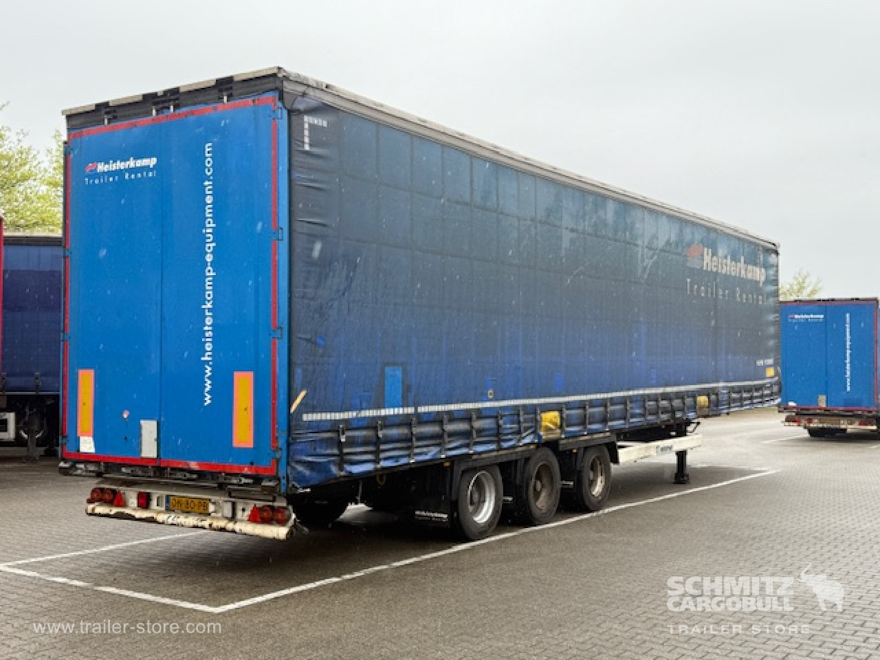 KRONE Oplegger Schuifzeil Mega - סמיטריילר עם וילונות צד: תמונה 1 KRONE Oplegger Schuifzeil Mega - סמיטריילר עם וילונות צד: תמונה 1