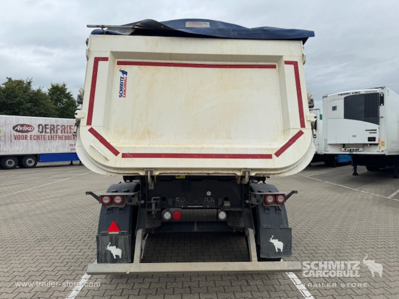 SCHMITZ Oplegger Kipper Standard 25m³ - סמיטריילר עם מזהיר: תמונה 5 SCHMITZ Oplegger Kipper Standard 25m³ - סמיטריילר עם מזהיר: תמונה 5
