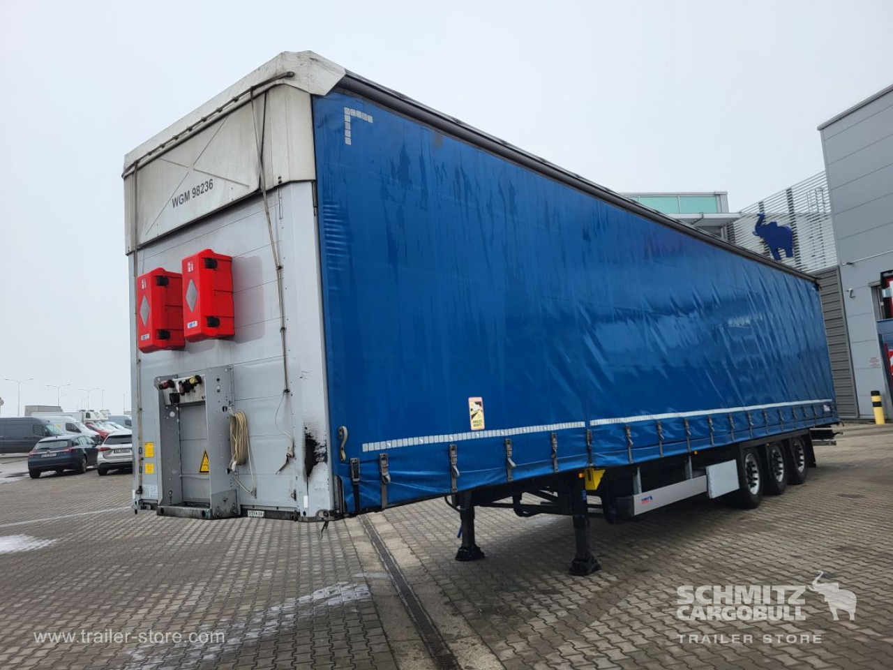 SCHMITZ Curtainsider Mega - סמיטריילר עם וילונות צד: תמונה 1 SCHMITZ Curtainsider Mega - סמיטריילר עם וילונות צד: תמונה 1