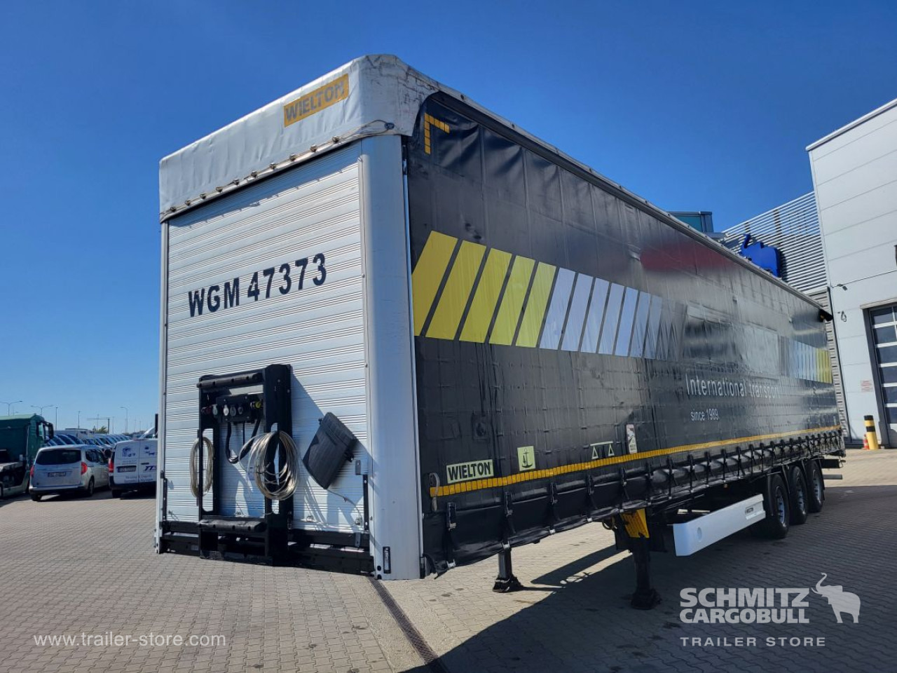 WIELTON Curtainsider Mega - סמיטריילר עם וילונות צד: תמונה 1 WIELTON Curtainsider Mega - סמיטריילר עם וילונות צד: תמונה 1