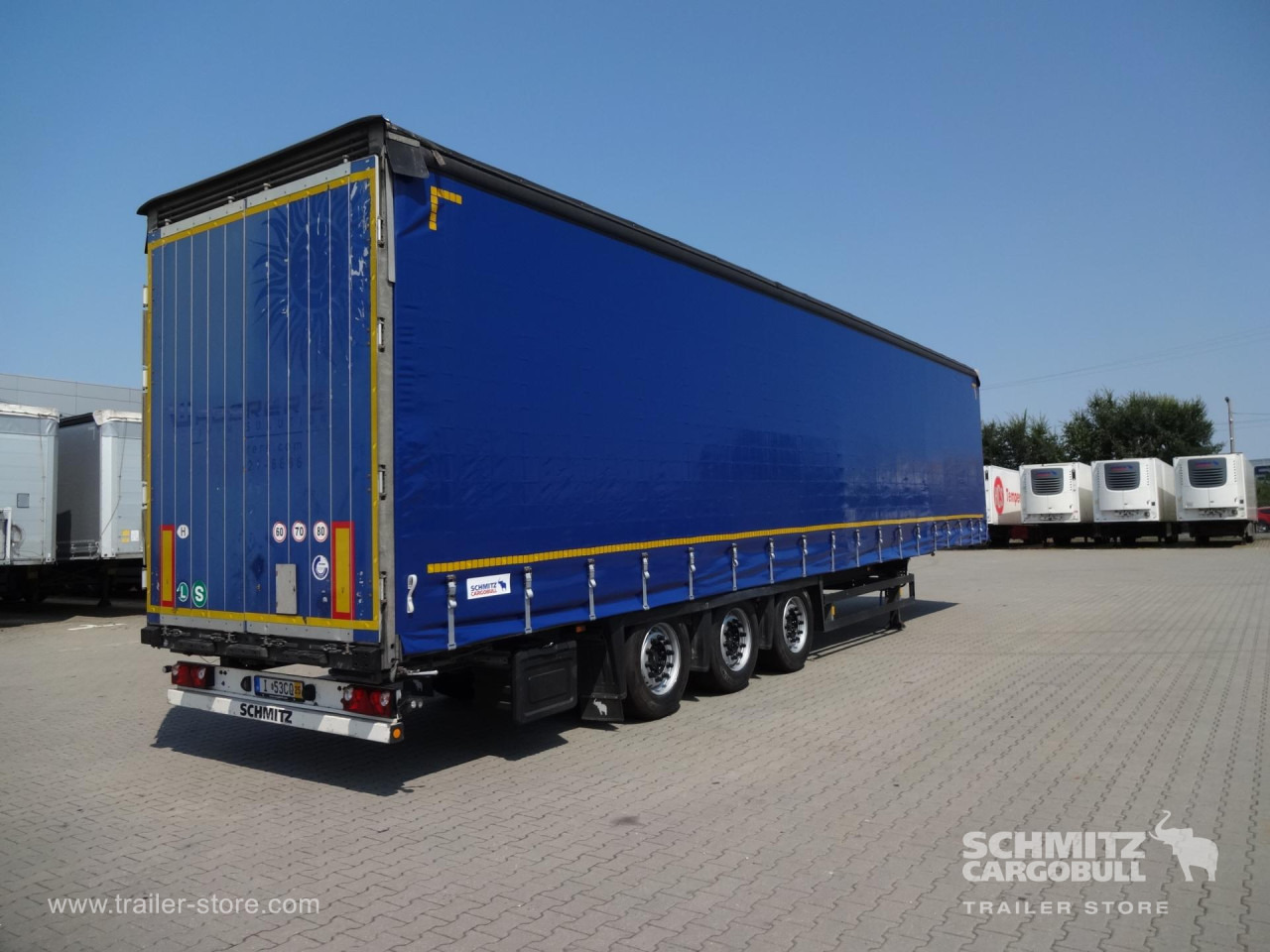 SCHMITZ Curtainsider Mega - סמיטריילר עם וילונות צד: תמונה 5 SCHMITZ Curtainsider Mega - סמיטריילר עם וילונות צד: תמונה 5