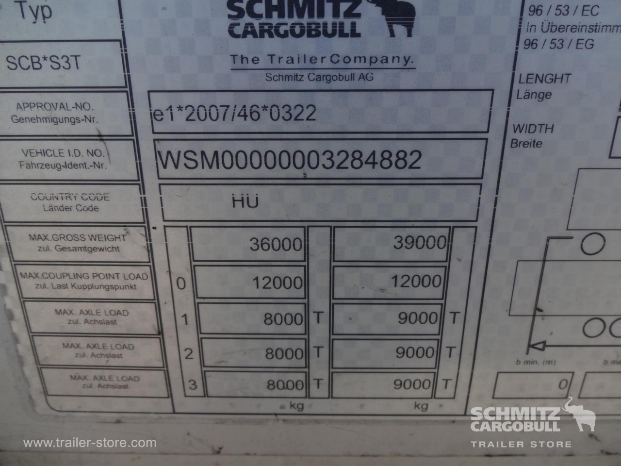 SCHMITZ Curtainsider Mega - סמיטריילר עם וילונות צד: תמונה 2 SCHMITZ Curtainsider Mega - סמיטריילר עם וילונות צד: תמונה 2