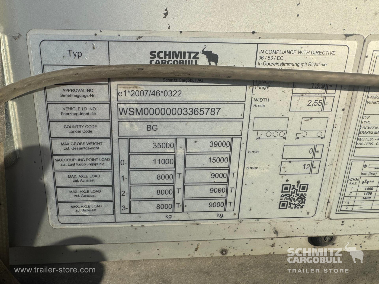 SCHMITZ Curtainsider Standard - סמיטריילר עם וילונות צד: תמונה 2 SCHMITZ Curtainsider Standard - סמיטריילר עם וילונות צד: תמונה 2