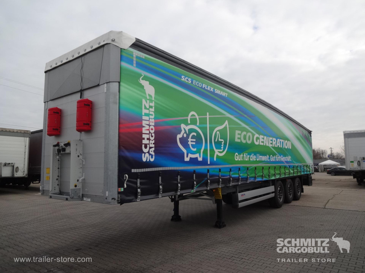SCHMITZ Curtainsider Standard - סמיטריילר עם וילונות צד: תמונה 5 SCHMITZ Curtainsider Standard - סמיטריילר עם וילונות צד: תמונה 5