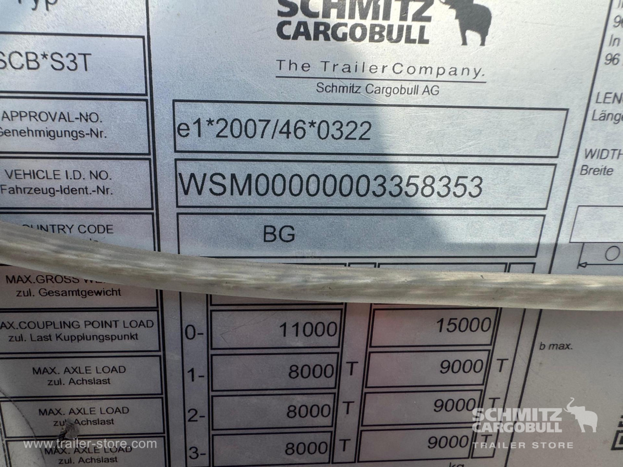 SCHMITZ Curtainsider Standard - סמיטריילר עם וילונות צד: תמונה 2 SCHMITZ Curtainsider Standard - סמיטריילר עם וילונות צד: תמונה 2