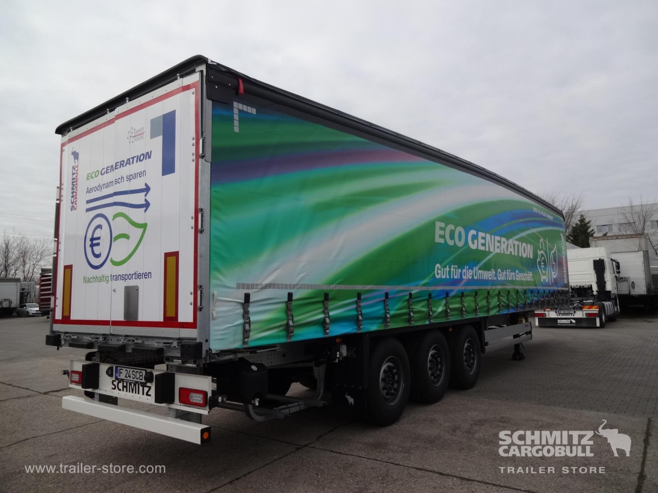 SCHMITZ Curtainsider Standard - סמיטריילר עם וילונות צד: תמונה 1 SCHMITZ Curtainsider Standard - סמיטריילר עם וילונות צד: תמונה 1