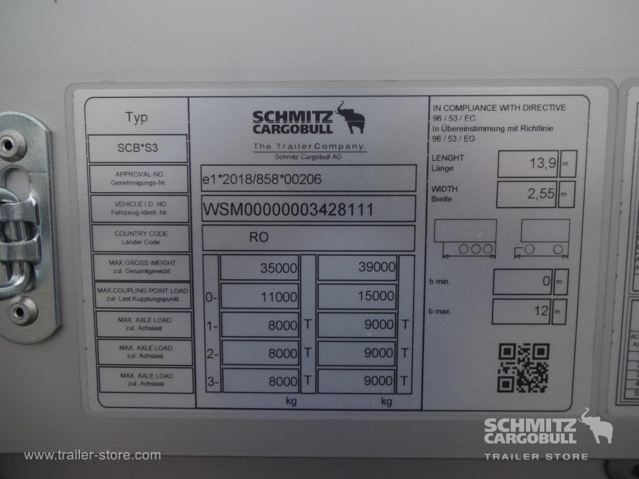 SCHMITZ Curtainsider Standard - סמיטריילר עם וילונות צד: תמונה 2 SCHMITZ Curtainsider Standard - סמיטריילר עם וילונות צד: תמונה 2