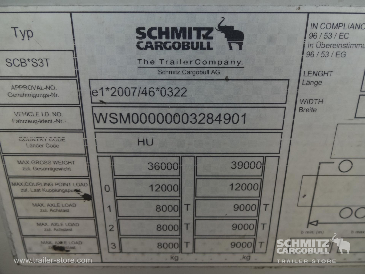 SCHMITZ Curtainsider Varios - סמיטריילר עם וילונות צד: תמונה 2 SCHMITZ Curtainsider Varios - סמיטריילר עם וילונות צד: תמונה 2