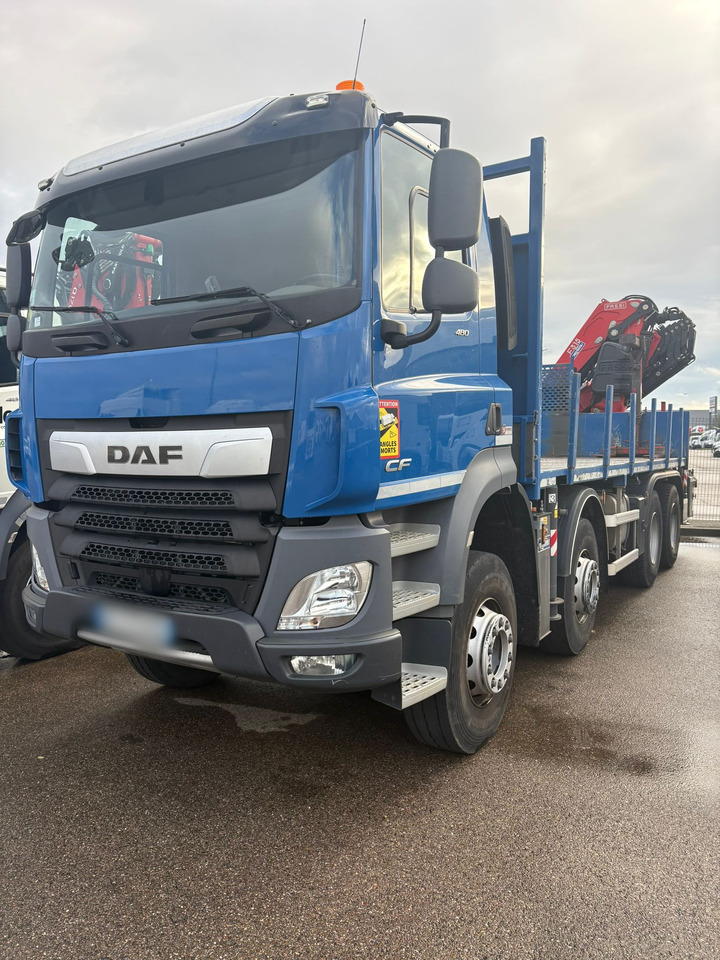 DAF CF 480 8x4 E6 / Fassi F315A.2.26 crane / flatbedCF 480 8x4 E6 / Fassi F315A.2.26 crane / flatbed - משאית מנוף: תמונה 1 DAF CF 480 8x4 E6 / Fassi F315A.2.26 crane / flatbedCF 480 8x4 E6 / Fassi F315A.2.26 crane / flatbed - משאית מנוף: תמונה 1