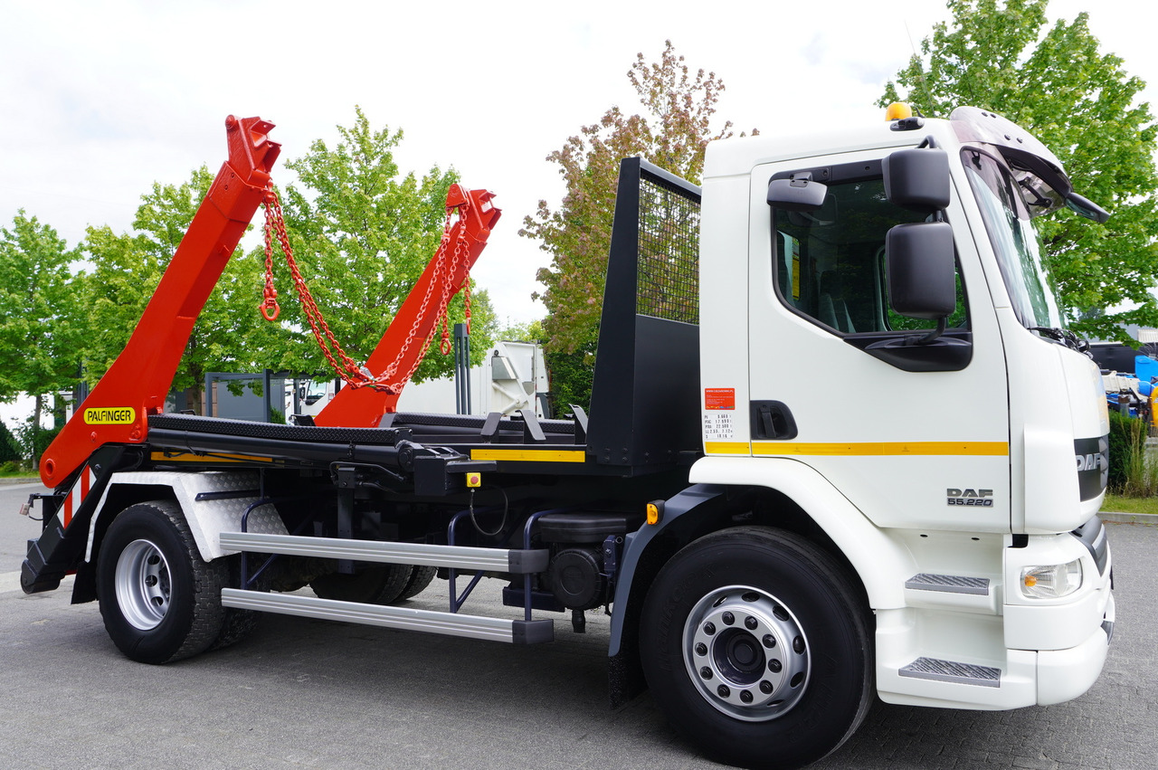 DAF LF 55.220 Skip loader GUIMA PALFINGER M14T - משאית דילוג העמסה: תמונה 3 DAF LF 55.220 Skip loader GUIMA PALFINGER M14T - משאית דילוג העמסה: תמונה 3