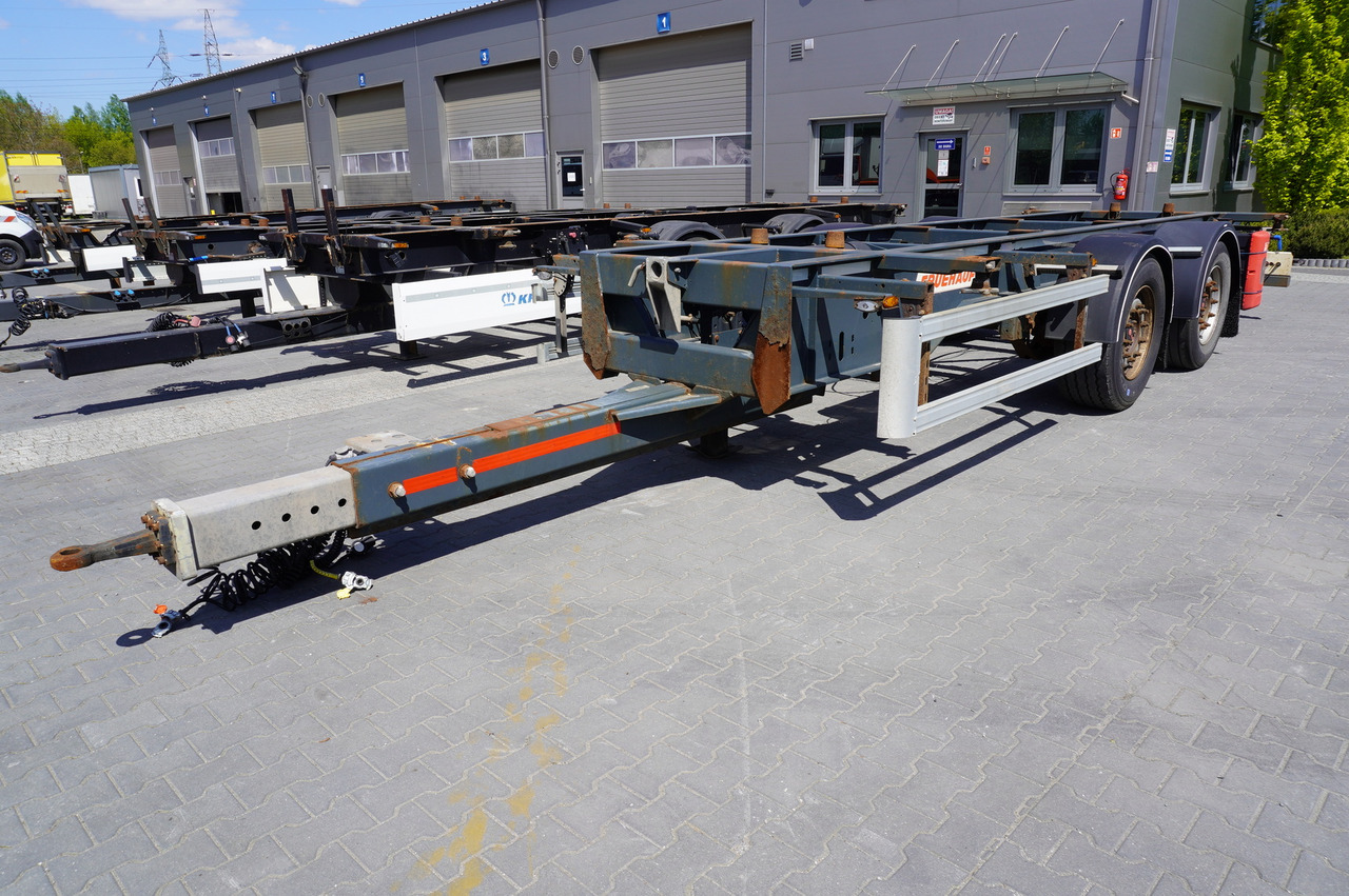 FRUEHAUF BDF / 18 t - קרון נגרר שלדה: תמונה 1 FRUEHAUF BDF / 18 t - קרון נגרר שלדה: תמונה 1