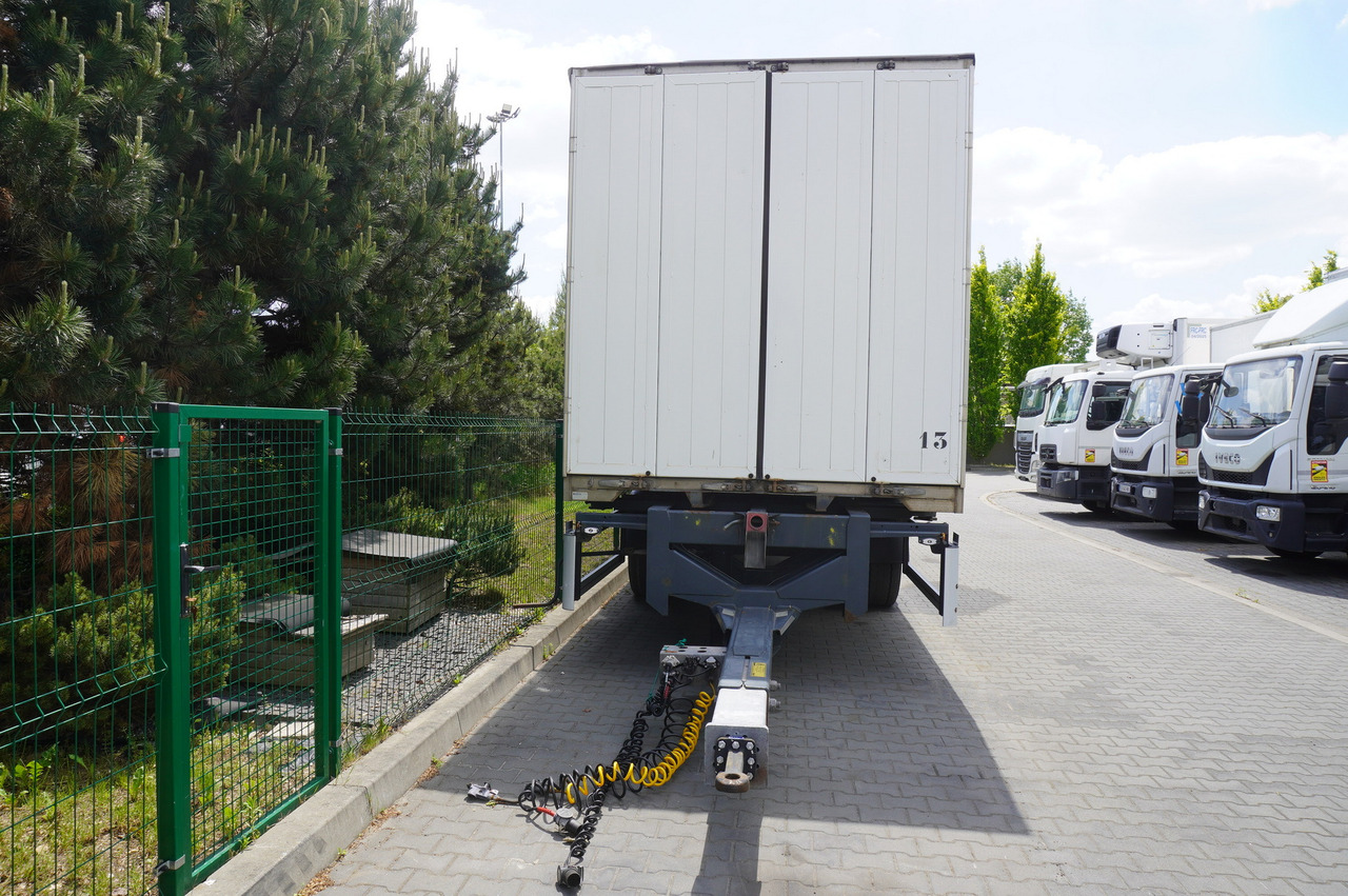 Fruehauf passthrough box trailer 18 EPAL / 2021 / SAF axles - קרון נגרר בתיבה סגורה: תמונה 5 Fruehauf passthrough box trailer 18 EPAL / 2021 / SAF axles - קרון נגרר בתיבה סגורה: תמונה 5