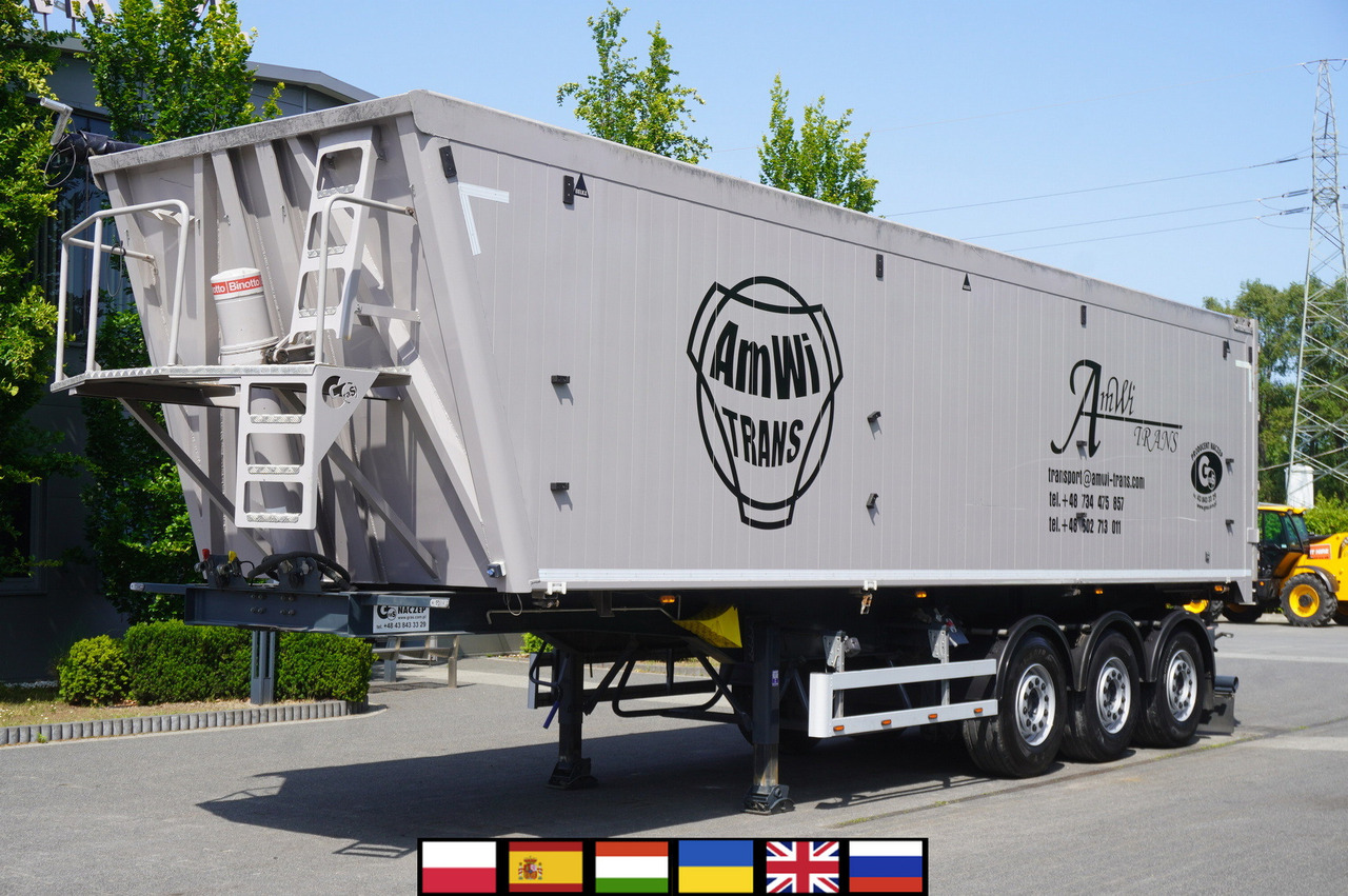 GRAS GS tipper / 52 m3 semi-trailer! / 2023 / 3 units - סמיטריילר עם מזהיר: תמונה 1 GRAS GS tipper / 52 m3 semi-trailer! / 2023 / 3 units - סמיטריילר עם מזהיר: תמונה 1