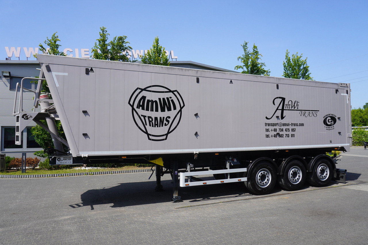 GRAS GS tipper / 52 m3 semi-trailer! / 2023 / 3 units - סמיטריילר עם מזהיר: תמונה 2 GRAS GS tipper / 52 m3 semi-trailer! / 2023 / 3 units - סמיטריילר עם מזהיר: תמונה 2