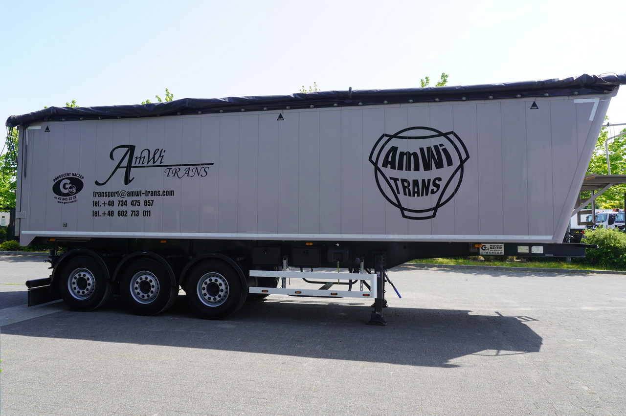 GRAS GS tipper / 52 m3 semi-trailer! / 2023 / 3 units - סמיטריילר עם מזהיר: תמונה 5 GRAS GS tipper / 52 m3 semi-trailer! / 2023 / 3 units - סמיטריילר עם מזהיר: תמונה 5