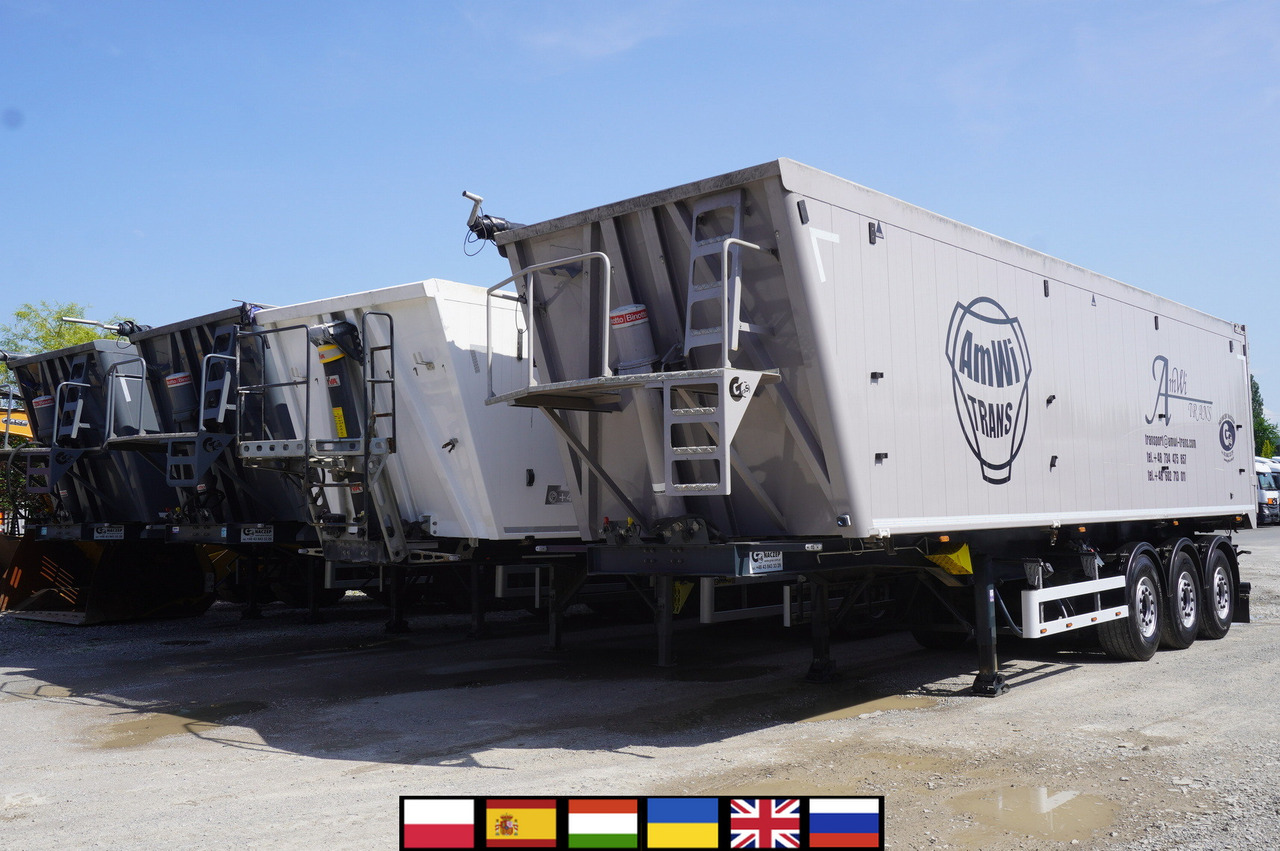 GRAS GS tipper / 52 m3 semi-trailer! / 2023 / 3 units - סמיטריילר עם מזהיר: תמונה 1 GRAS GS tipper / 52 m3 semi-trailer! / 2023 / 3 units - סמיטריילר עם מזהיר: תמונה 1