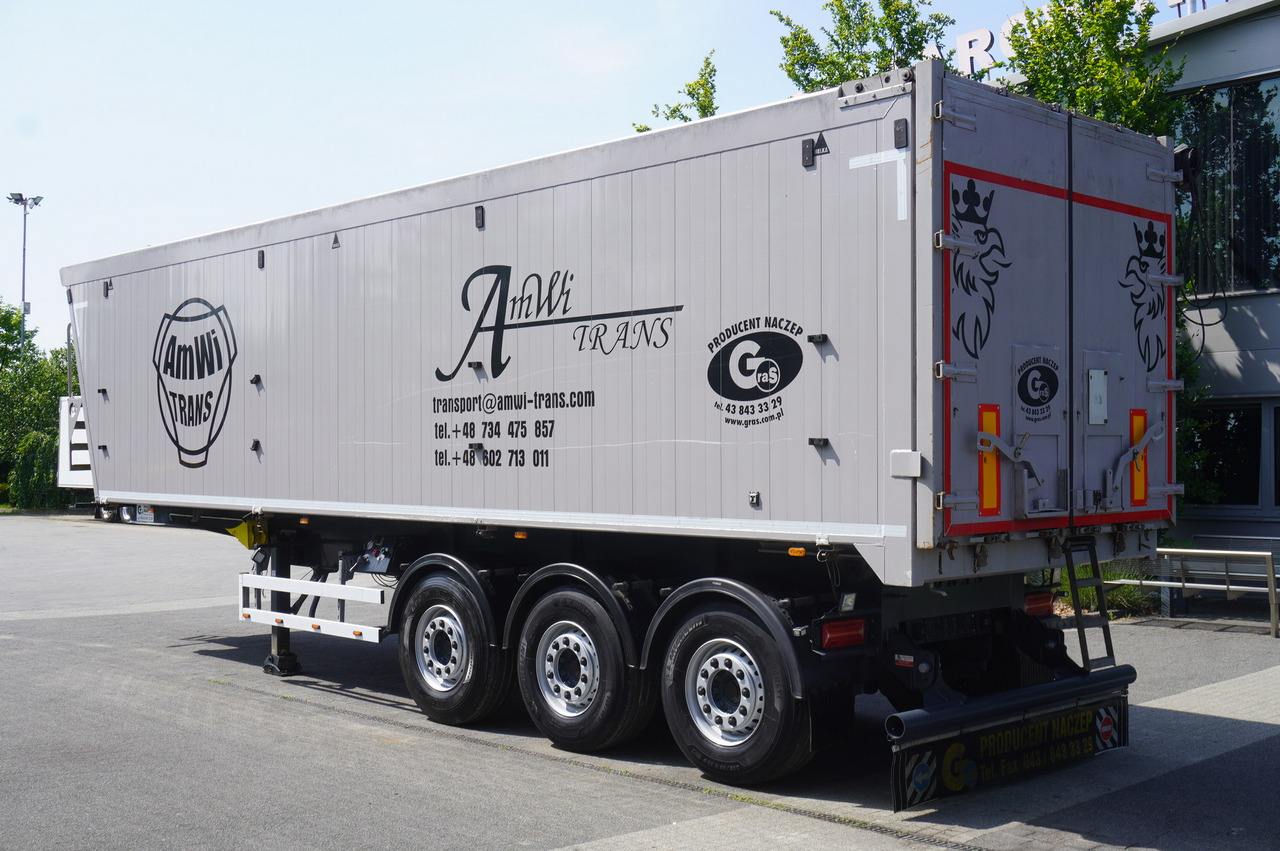 GRAS GS tipper / 52 m3 semi-trailer! / 2023 / 3 units - סמיטריילר עם מזהיר: תמונה 3 GRAS GS tipper / 52 m3 semi-trailer! / 2023 / 3 units - סמיטריילר עם מזהיר: תמונה 3