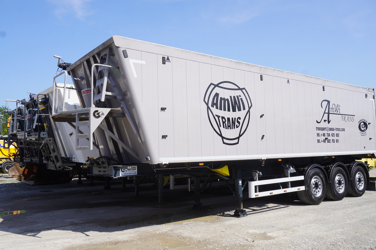 GRAS GS tipper / 52 m3 semi-trailer! / 2023 / 3 units - סמיטריילר עם מזהיר: תמונה 4 GRAS GS tipper / 52 m3 semi-trailer! / 2023 / 3 units - סמיטריילר עם מזהיר: תמונה 4