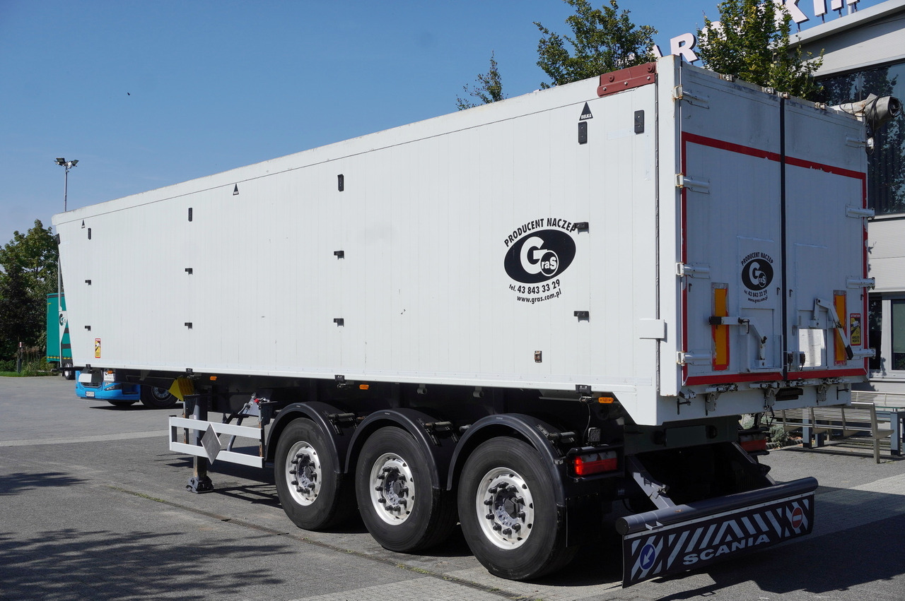 GRAS aluminum tipper semi-trailer 48 m³ - סמיטריילר עם מזהיר: תמונה 3 GRAS aluminum tipper semi-trailer 48 m³ - סמיטריילר עם מזהיר: תמונה 3