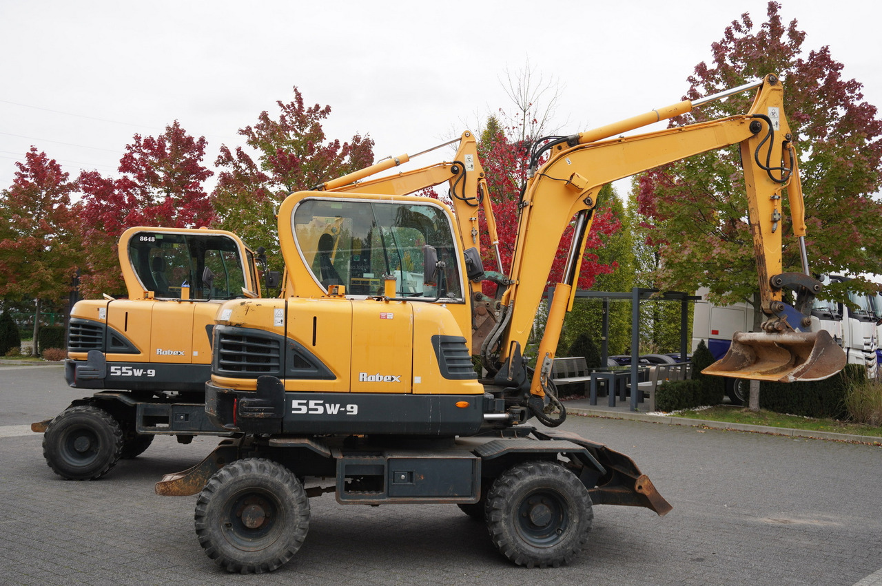 Hyundai Robex 55W-9 Wheeled Excavator 5.5t / 2pcs - מחפר: תמונה 4 Hyundai Robex 55W-9 Wheeled Excavator 5.5t / 2pcs - מחפר: תמונה 4