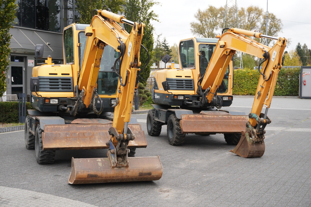 Hyundai Robex 55W-9 Wheeled Excavator 5.5t / 2pcs - מיני מחפר: תמונה 5 Hyundai Robex 55W-9 Wheeled Excavator 5.5t / 2pcs - מיני מחפר: תמונה 5
