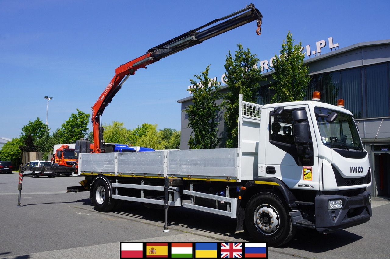 IVECO EUROCARGO 190-280L / FASSI F135A / 8 M / Lift cap. 5580 kg - משאית מנוף: תמונה 1 IVECO EUROCARGO 190-280L / FASSI F135A / 8 M / Lift cap. 5580 kg - משאית מנוף: תמונה 1