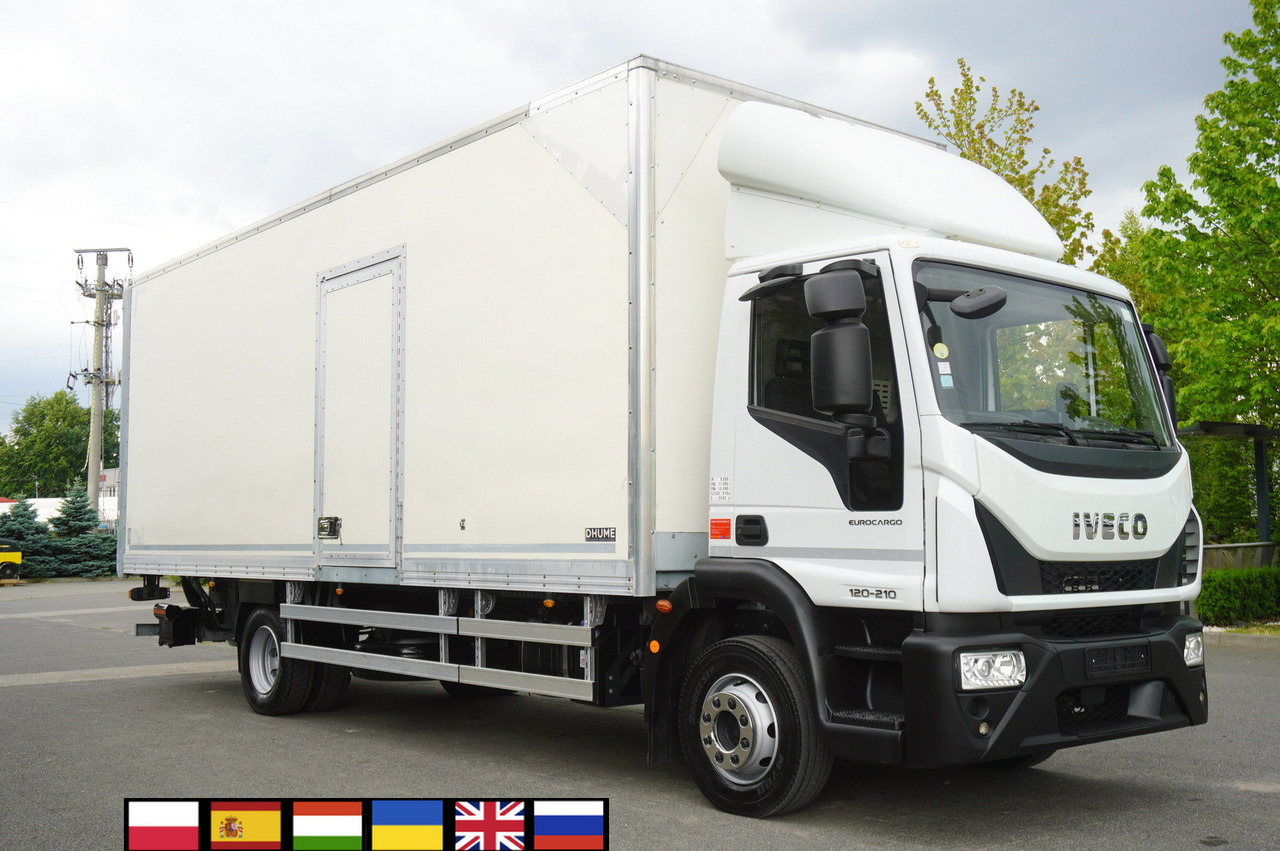 IVECO Eurocargo 12.210 / 18 EPAL box / 130 tho. km! / Dhollandia tail lift 1500 kg - משאית תיבה: תמונה 1 IVECO Eurocargo 12.210 / 18 EPAL box / 130 tho. km! / Dhollandia tail lift 1500 kg - משאית תיבה: תמונה 1