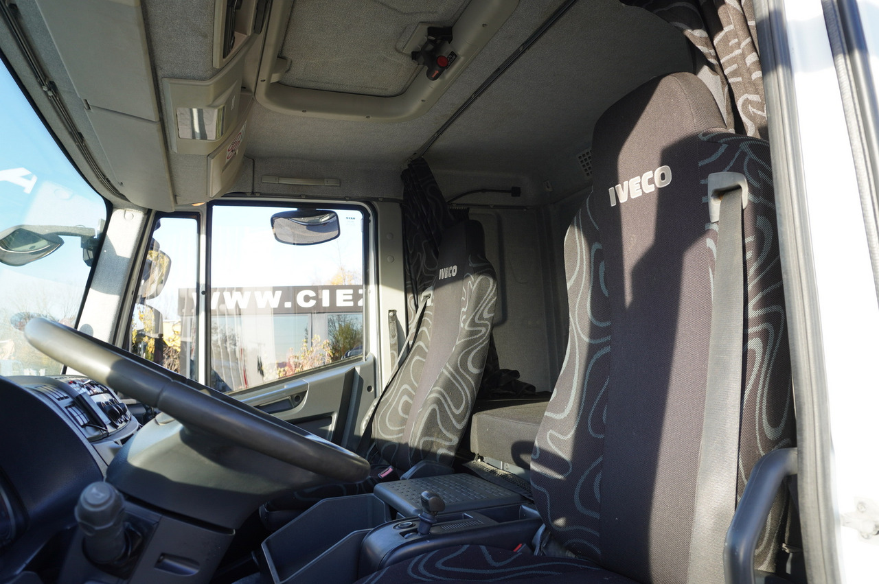 משאית צד נופל/ שטוחה, משאית מנוף IVECO Eurocargo 120E18 Crane Palfinger / 3-way tipper / sleeper cab: תמונה 14