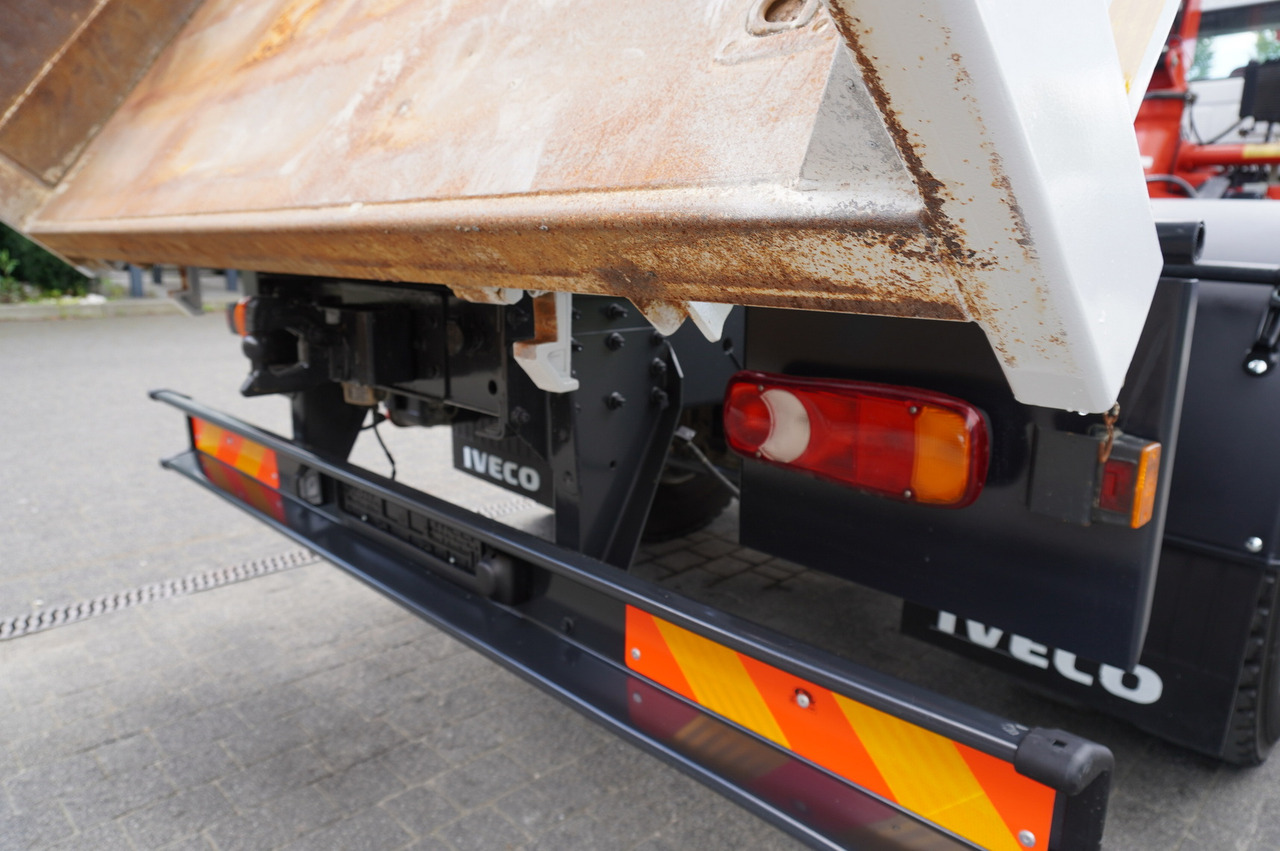 משאית צד נופל/ שטוחה, משאית מנוף IVECO Eurocargo 160E22 EEV Dump truck / Bortmatic / Crane FASSI F95A.0.22: תמונה 12