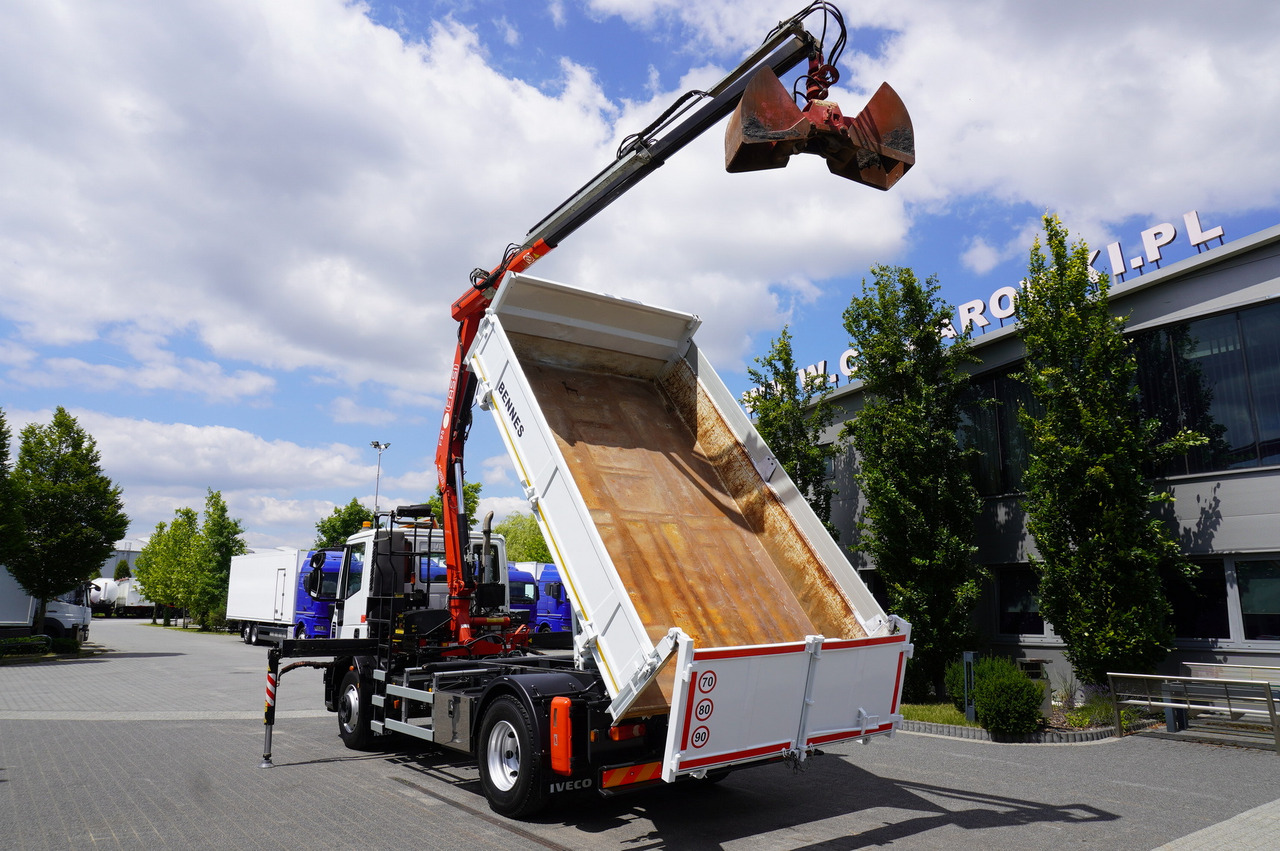 IVECO Eurocargo 160E22 EEV Dump truck / Bortmatic / Crane FASSI F95A.0.22 - מזהיר, משאית מנוף: תמונה 4 IVECO Eurocargo 160E22 EEV Dump truck / Bortmatic / Crane FASSI F95A.0.22 - מזהיר, משאית מנוף: תמונה 4