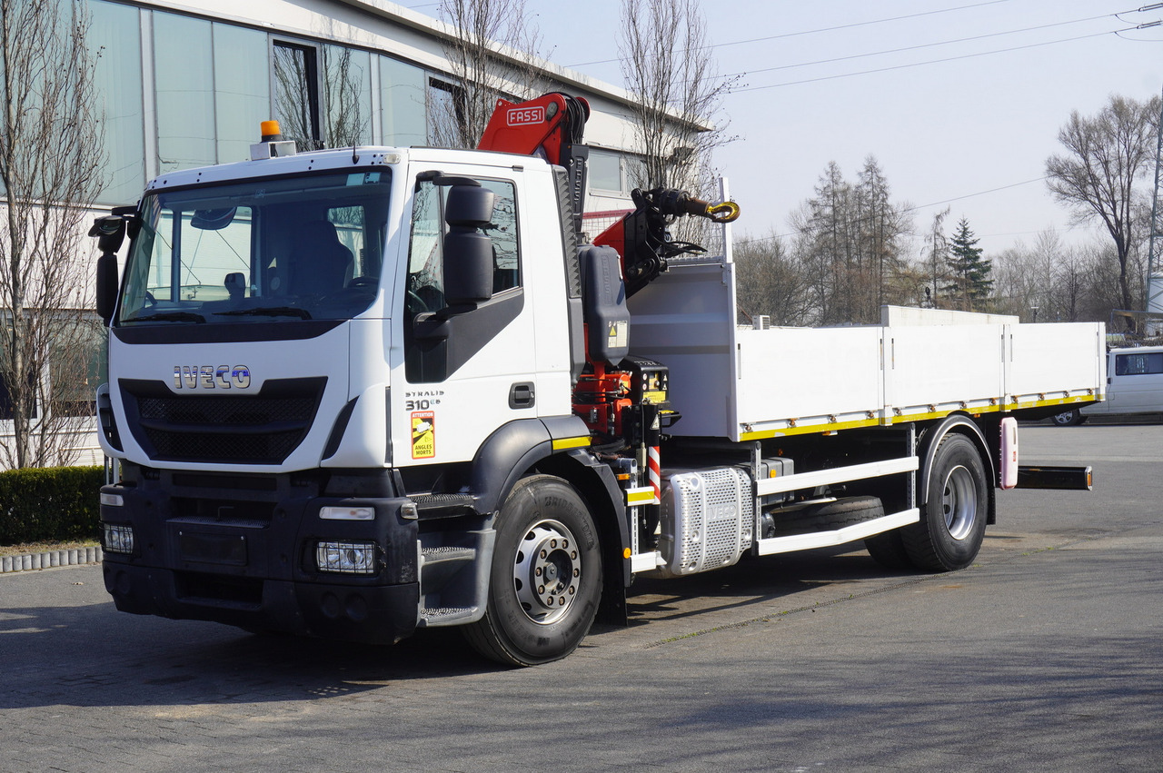 IVECO STRALIS 310 E6 / HDS FASSI 155 6.2 T / 250 thousand km - משאית צד נופל/ שטוחה, משאית מנוף: תמונה 2 IVECO STRALIS 310 E6 / HDS FASSI 155 6.2 T / 250 thousand km - משאית צד נופל/ שטוחה, משאית מנוף: תמונה 2