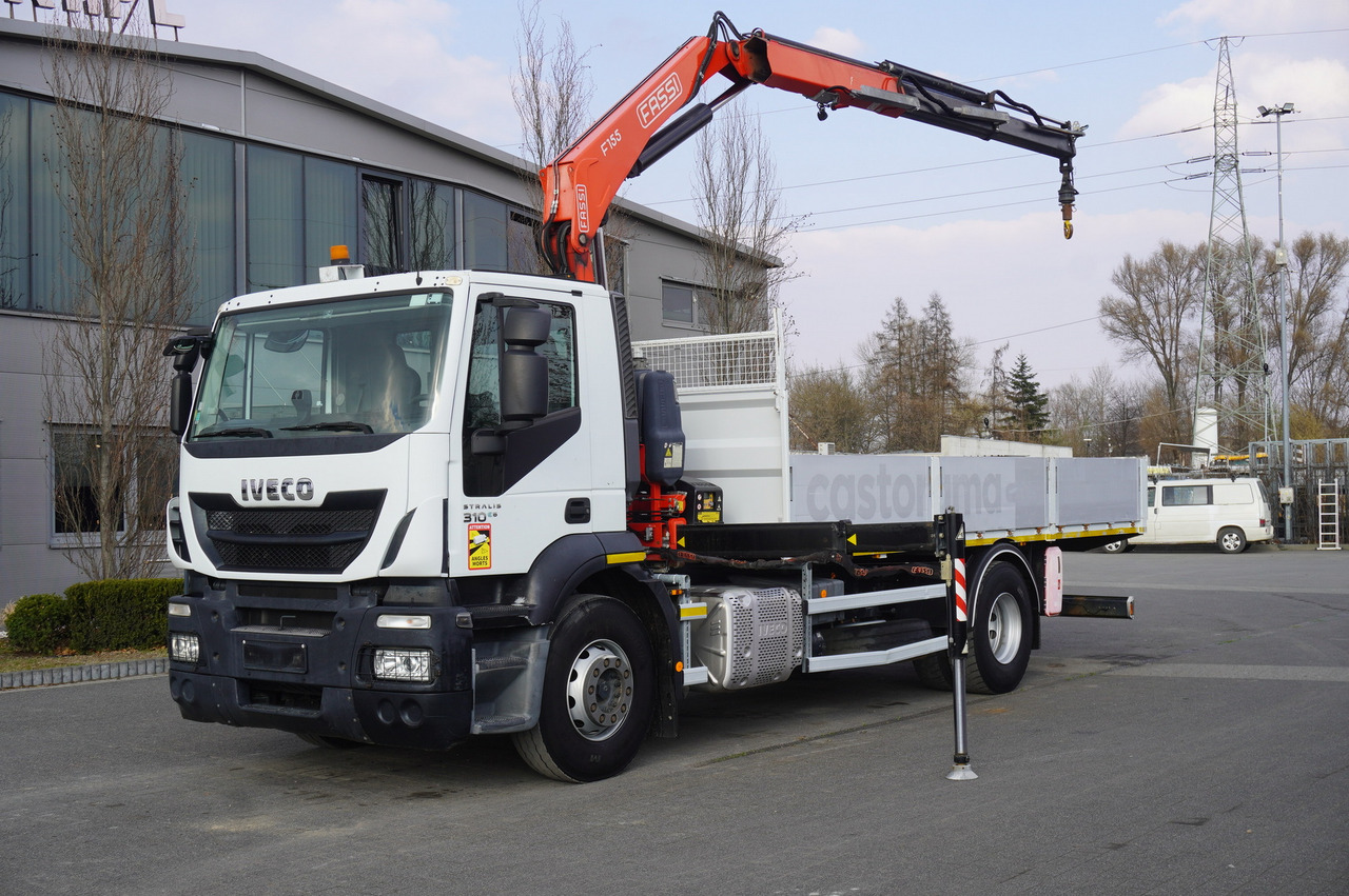 IVECO STRALIS 310 E6 / HDS FASSI 155 6.2 T / 250 thousand km - משאית צד נופל/ שטוחה, משאית מנוף: תמונה 1 IVECO STRALIS 310 E6 / HDS FASSI 155 6.2 T / 250 thousand km - משאית צד נופל/ שטוחה, משאית מנוף: תמונה 1