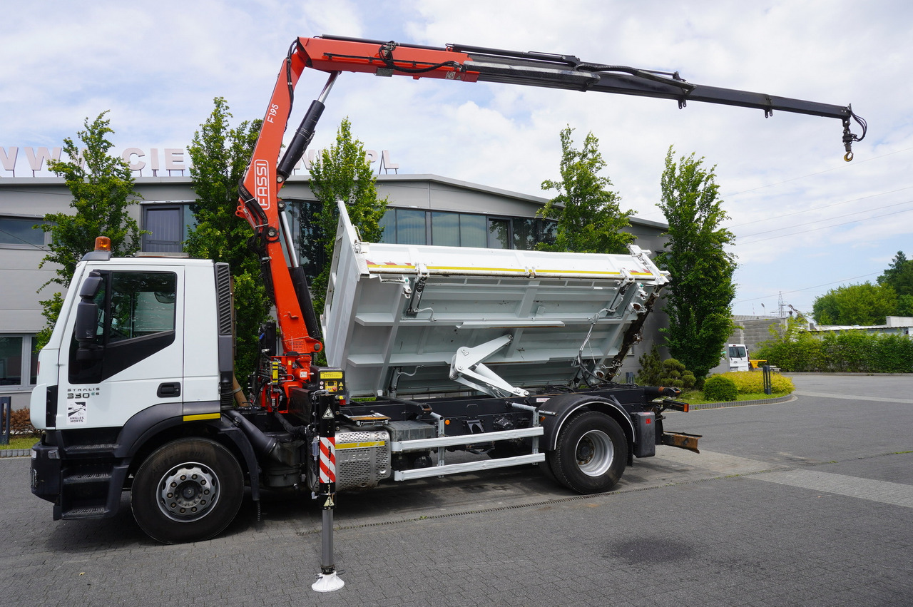 הַחכָּרָה IVECO STRALIS 330 E6 / FASSI 195A 8.5 T / 3-side tipper IVECO STRALIS 330 E6 / FASSI 195A 8.5 T / 3-side tipper: תמונה 18