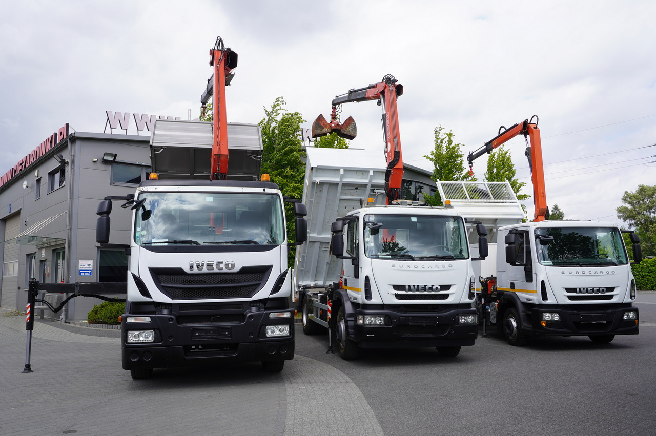 IVECO Stralis 310 E6 / NEW 3-sided tipper / Fassi F135 crane with remote control - משאית צד נופל/ שטוחה, משאית מנוף: תמונה 3 IVECO Stralis 310 E6 / NEW 3-sided tipper / Fassi F135 crane with remote control - משאית צד נופל/ שטוחה, משאית מנוף: תמונה 3