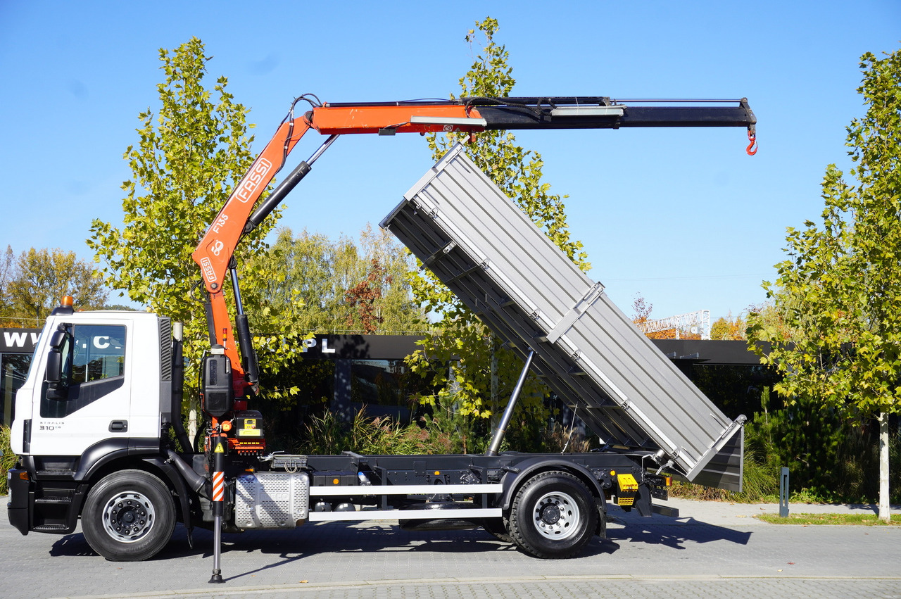 IVECO Stralis 310 E6 / NEW 3-sided tipper / Fassi F135 crane with remote control - משאית מנוף: תמונה 4 IVECO Stralis 310 E6 / NEW 3-sided tipper / Fassi F135 crane with remote control - משאית מנוף: תמונה 4