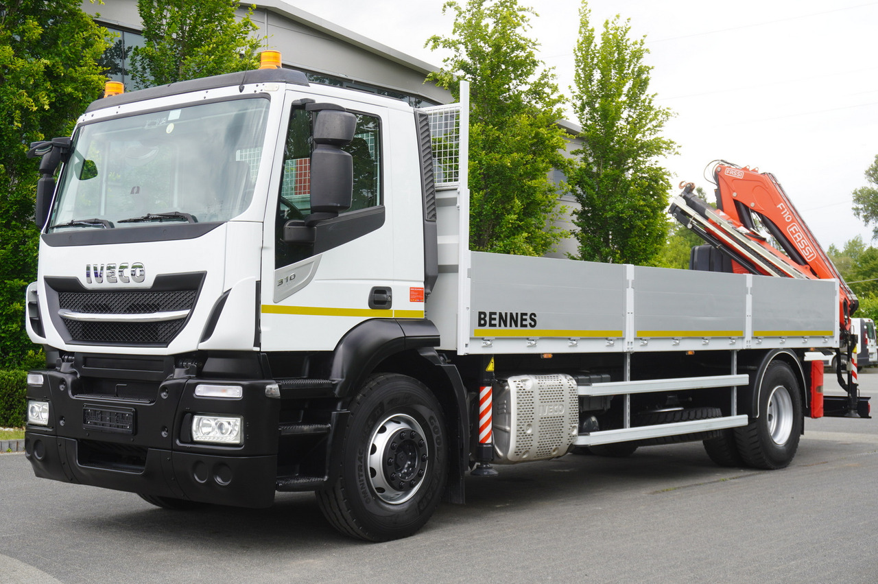 Iveco Stralis 310 / 34 tho km !!! / FASSI 4 Tons 400 MTH! / Flatbed - משאית צד נופל/ שטוחה, משאית מנוף: תמונה 4 Iveco Stralis 310 / 34 tho km !!! / FASSI 4 Tons 400 MTH! / Flatbed - משאית צד נופל/ שטוחה, משאית מנוף: תמונה 4