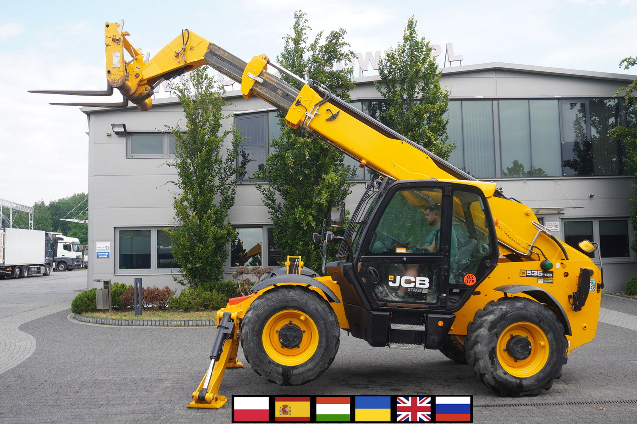 JCB 535-125 / 1500 MTH! / reach 12.5 m / 2021 / 3.5 t - מפעיל טלסקופי: תמונה 1 JCB 535-125 / 1500 MTH! / reach 12.5 m / 2021 / 3.5 t - מפעיל טלסקופי: תמונה 1