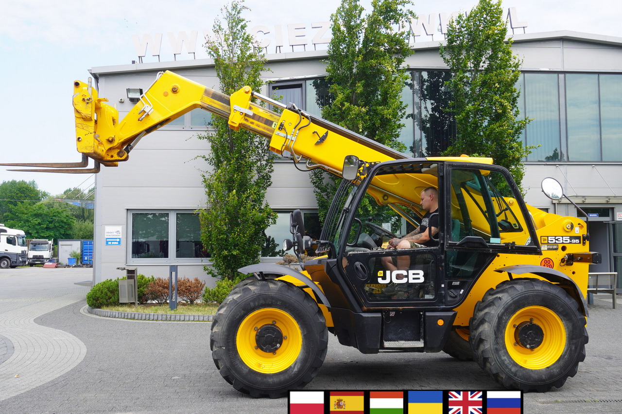 JCB 535-95 / 3.5 T / range 9.5 m / joystick / 2021 - מפעיל טלסקופי: תמונה 1 JCB 535-95 / 3.5 T / range 9.5 m / joystick / 2021 - מפעיל טלסקופי: תמונה 1