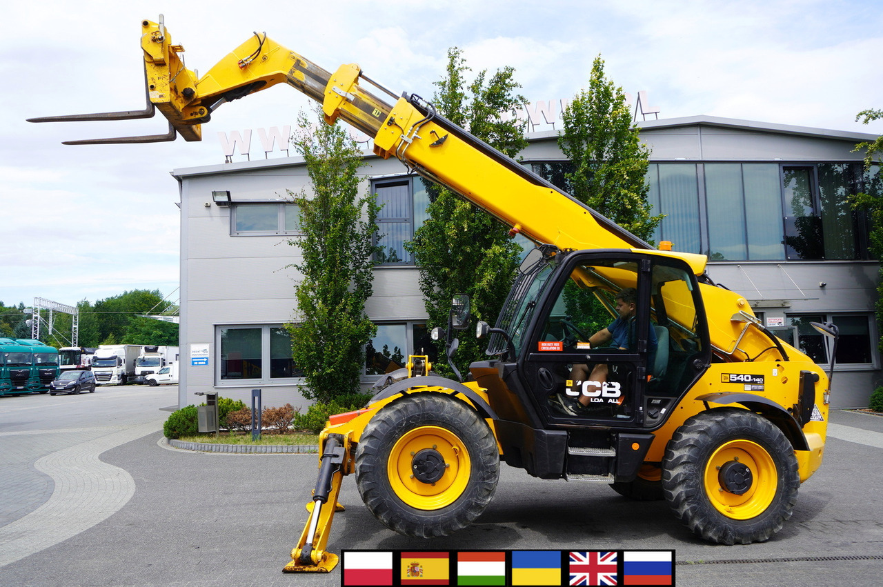 JCB 540-140 telescopic loader / 14 m range / 1800 MTH - מעמיס גלגלים טלסקופי: תמונה 1 JCB 540-140 telescopic loader / 14 m range / 1800 MTH - מעמיס גלגלים טלסקופי: תמונה 1