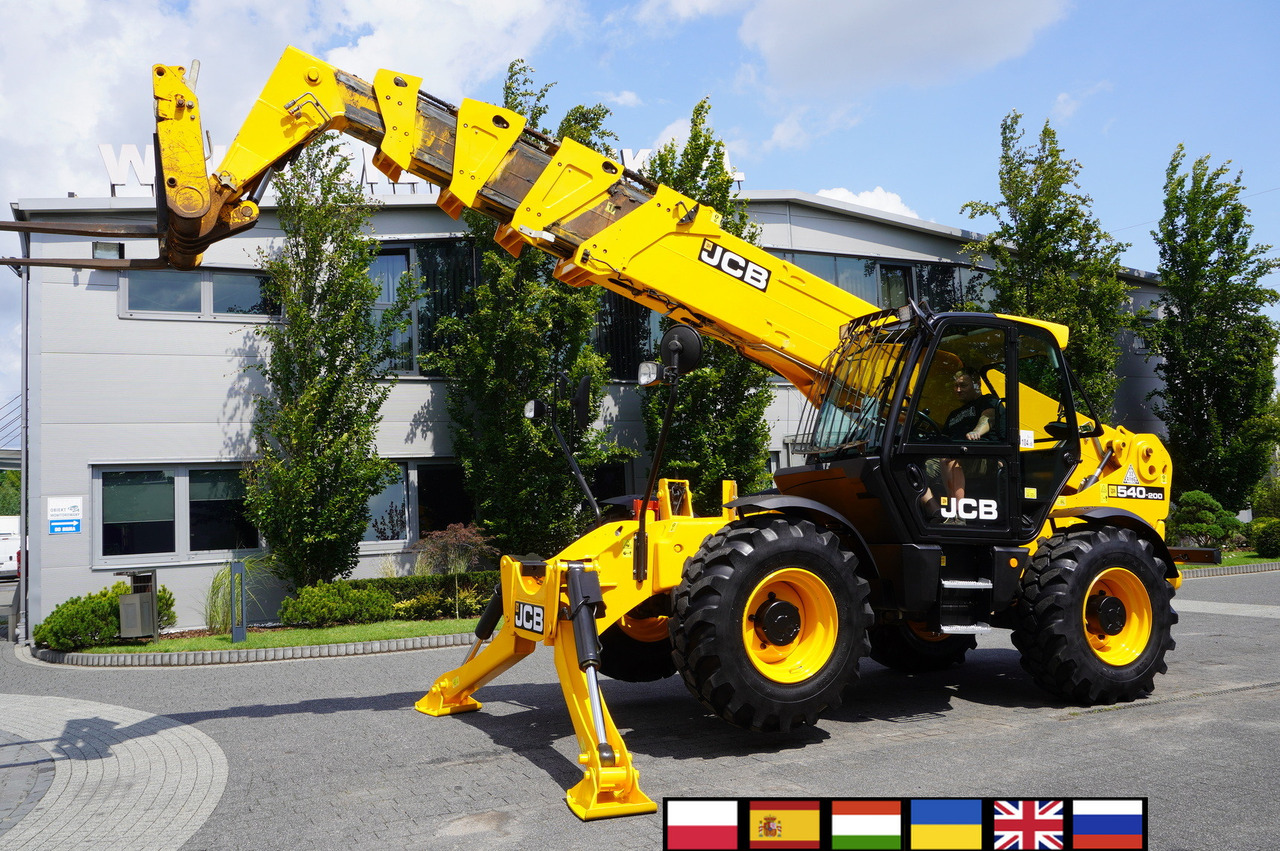 JCB 540-200 Telescopic Loader / 20 m reach / joystick - מעמיס גלגלים טלסקופי: תמונה 1 JCB 540-200 Telescopic Loader / 20 m reach / joystick - מעמיס גלגלים טלסקופי: תמונה 1
