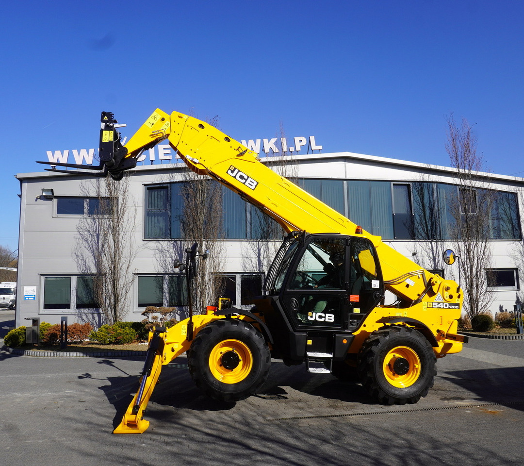 JCB 540-200 Telescopic Loader / 20m / joystick - מעמיס גלגלים: תמונה 1 JCB 540-200 Telescopic Loader / 20m / joystick - מעמיס גלגלים: תמונה 1