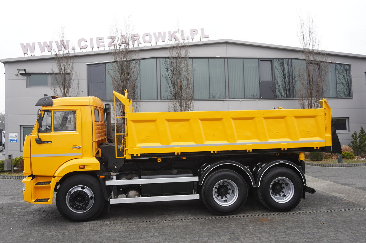 KAMAZ T2530 E5 6×4 / 3-sided tipper - מזהיר, משאית מנוף: תמונה 4 KAMAZ T2530 E5 6×4 / 3-sided tipper - מזהיר, משאית מנוף: תמונה 4